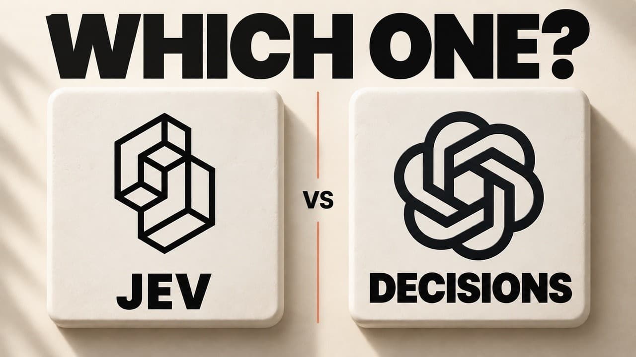 OpenAI's Decisions API just dropped. Here's how it compares to Jev.